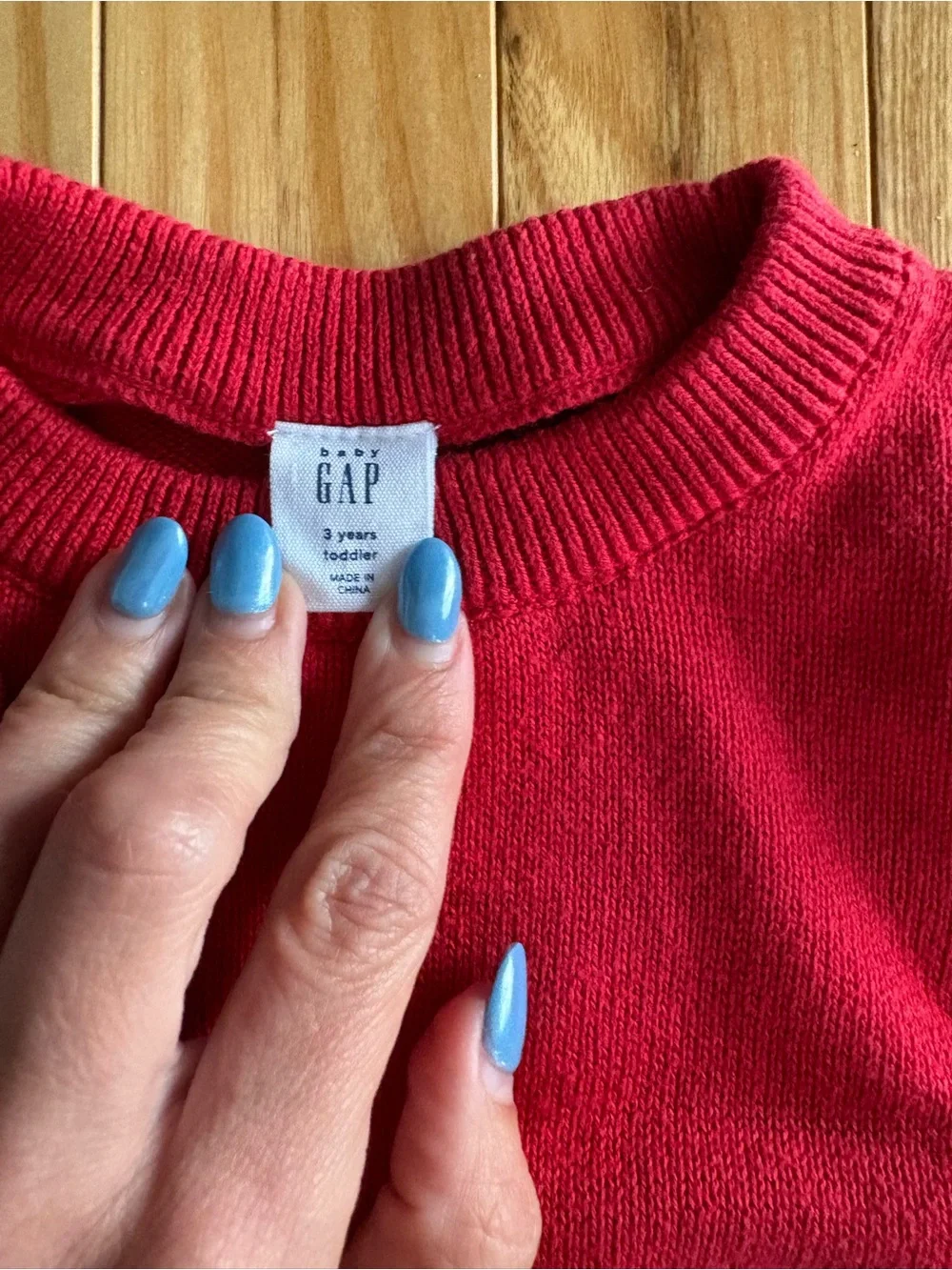 Baby gap Red Kids Sweater with Dog